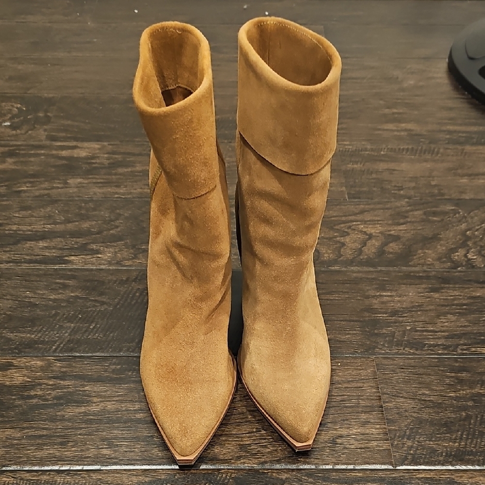 Steve Madden Camel Heeled Boots